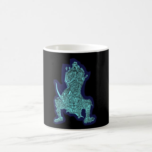 Samurai, par Brian Benson, mug (Centre)
