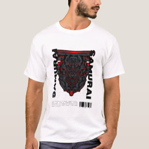 Samurai printed t shirt