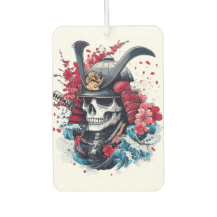 Samurai Skull Warrior Air Freshener