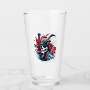 Samurai Skull Warrior Glass