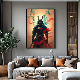 Samurai Spirit: Honor and Mystery Canvas Print