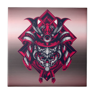 Samurai Strength - Retro Elegance Tile