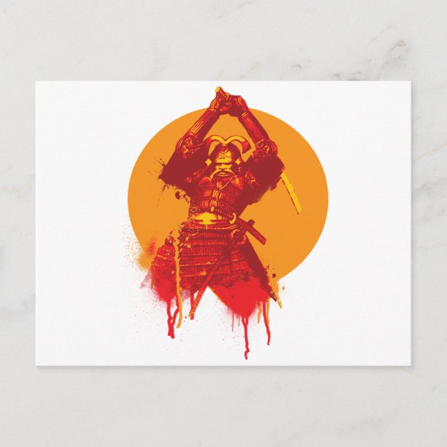 Samurai Strike Postcard (Front)