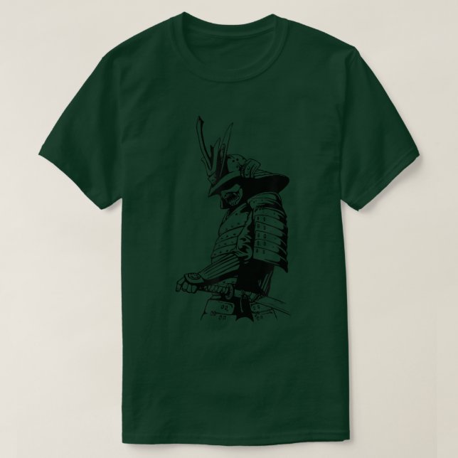 Samurai Sword Samurai Ninjia Gift Samurai Lovers T-Shirt (Design Front)