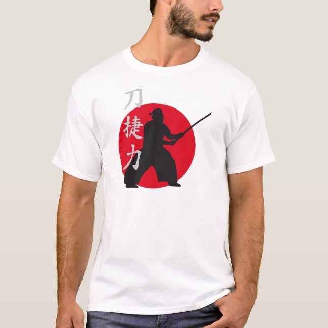 samurai sword T-Shirt (Front)
