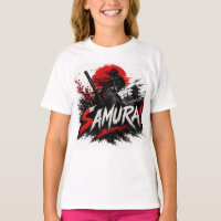 Samurai Warrior Anime Graphic Design