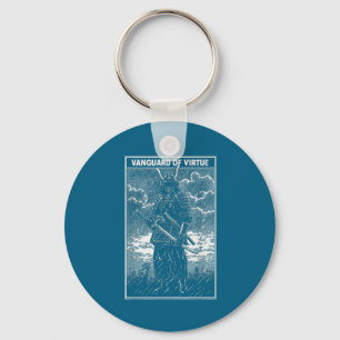 Samurai Warrior Art Streetwear Japanese Men Women Keychain