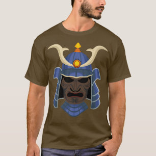 Samurai Warrior Bushido Oni Mask Japanese Culture T-Shirt