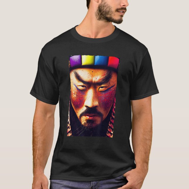 Samurai Warrior   Bushido   Samurai   Japanese His T-Shirt (Front)
