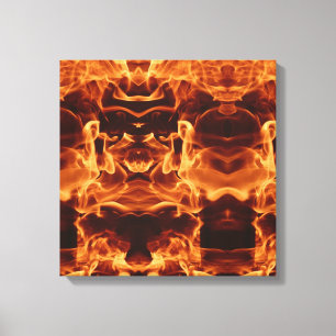 Samurai warrior canvas print