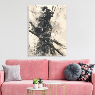 Samurai Warrior Canvas Print