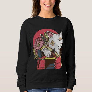 Samurai Warrior Cat Sweatshirt
