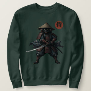 Samurai Warrior Cat Sweatshirt