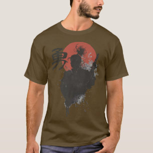 Samurai Warrior Code Bushido Japanese Kanji YU (2 T-Shirt