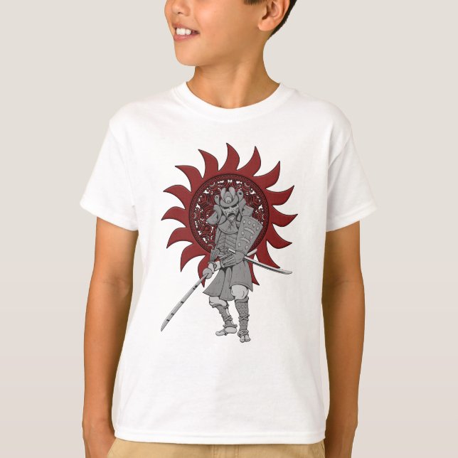 Samurai Warrior Japan T-Shirt (Front)