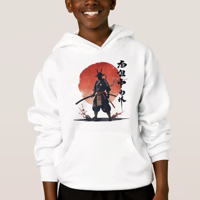 Samurai Warrior Japanese Sunset Aesthetic  (Front)