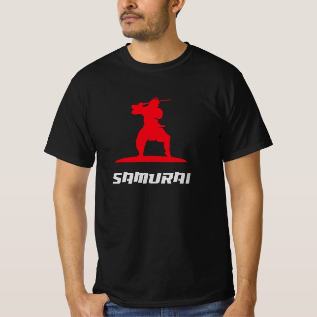 Samurai Warrior Katana Ronin T-Shirt (Front)