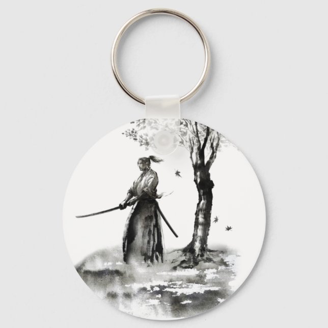 Samurai warrior keychain (Front)
