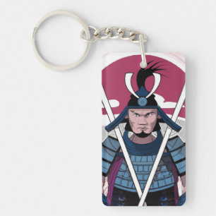 Samurai warrior keychain