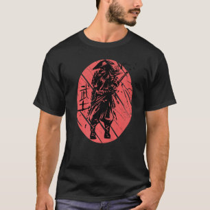 Samurai Warrior Ninja Japanese Art Japan Katana Sw T-Shirt