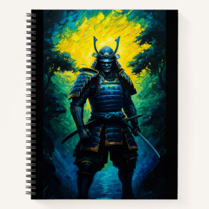 Samurai Warrior Painting Notebook