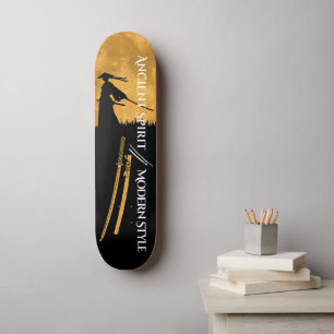Samurai warrior Skateboard