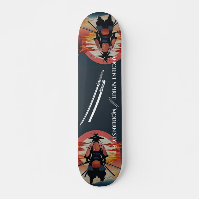 Samurai warrior Skateboard (Front)