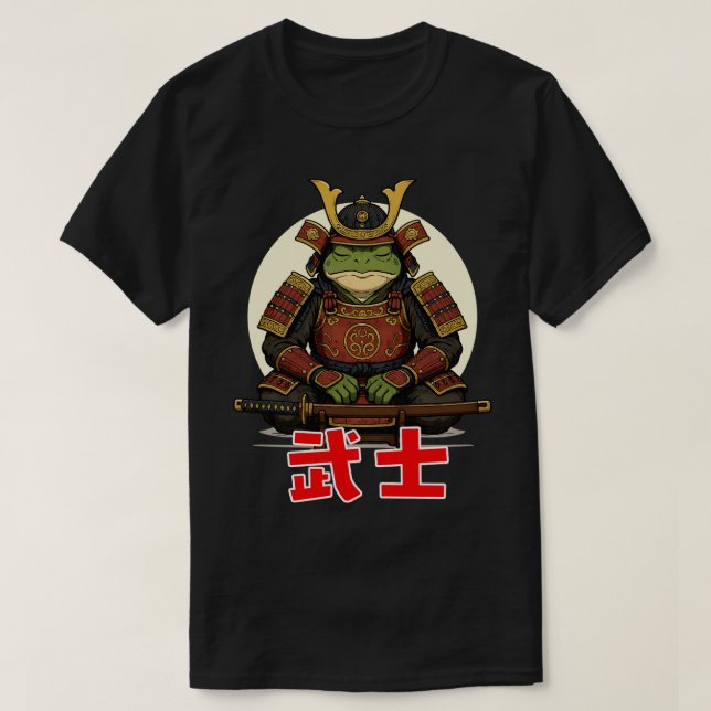 Samurai Warrior T-Shirt (Design Front)