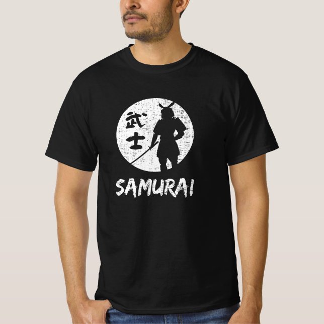 Samurai Warrior  T-Shirt (Front)