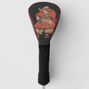 Samurai Warrior Vintage Japanese Art Golf Head Cover