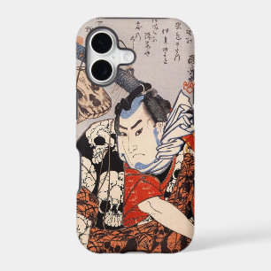 Samurai Wearing a Skull Pattern