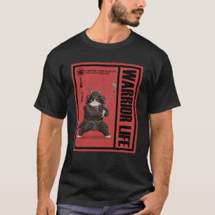 Samurainimals Cat Weapon T-Shirt
