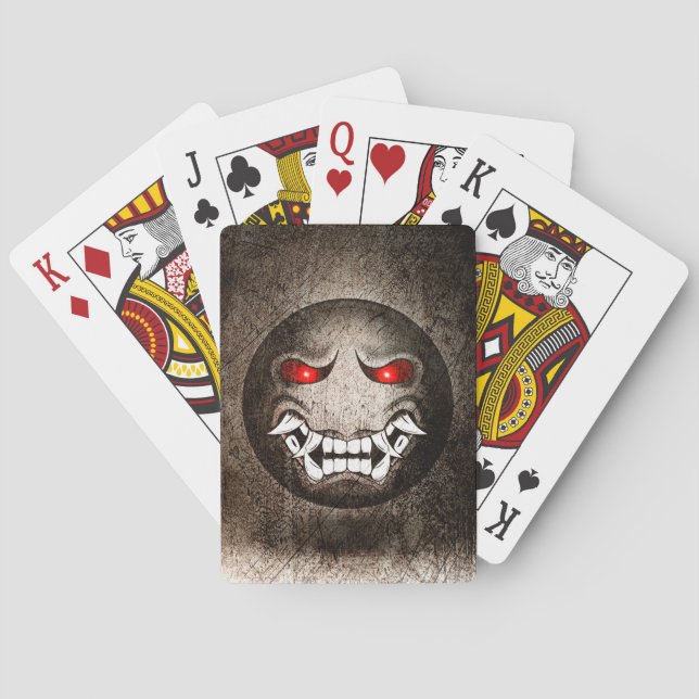 Samuraymoji Vintage Card Game (Back)