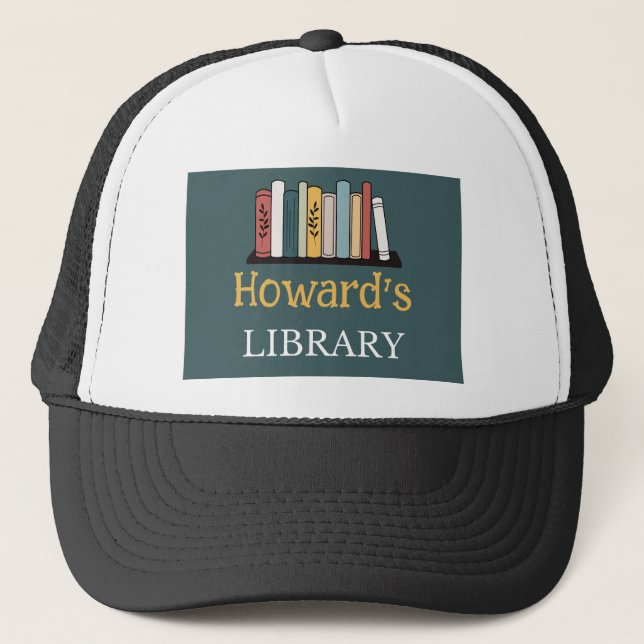 S'AMUSER ! Casquette - Bibliothèque - Personnalisé (Devant)