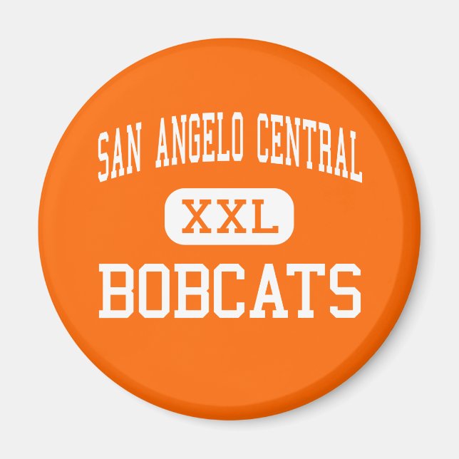 San Angelo Central - Bobcats - High - San Angelo Magnet (Front)