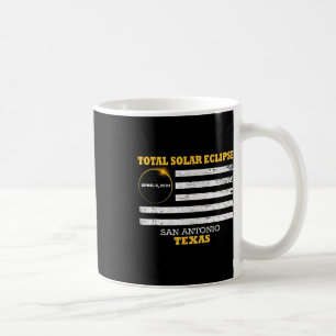 San Antonio 2024 Solar Eclipse 2024 040824 Eclipse Coffee Mug
