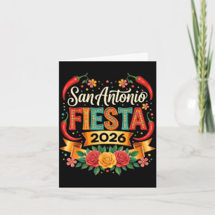 San antonio 2026 fiesta cinco de mayo texas cultur card