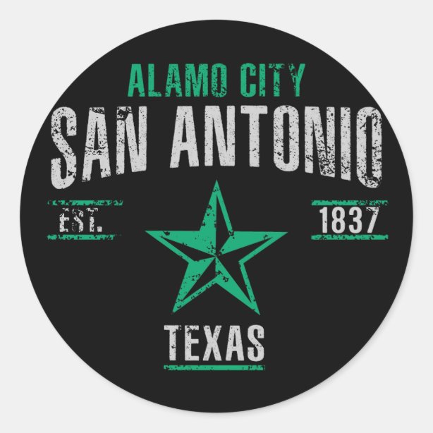 San Antonio Stickers Zazzle CA