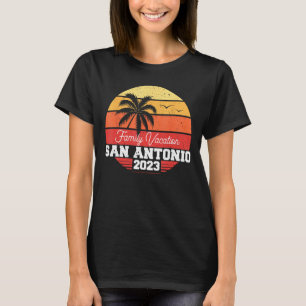 San Antonio Family Vacation 2023 Matching Holiday  T-Shirt