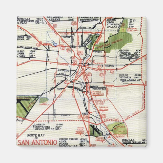 San Antonio Magnet (Front)