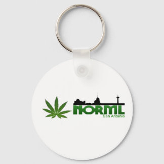 San Antonio NORML Swag Keychain