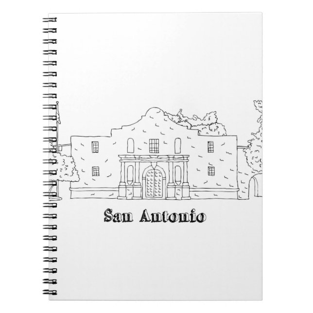 San Antonio Notebook (Front)