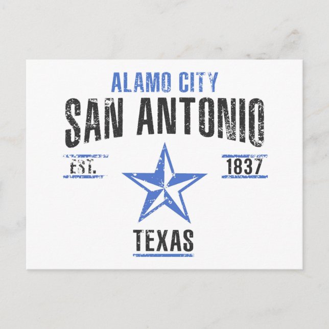 San Antonio Postcard (Front)