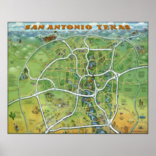 San Antonio Poster