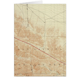 San Antonio quadrangle showing San Andreas Rift