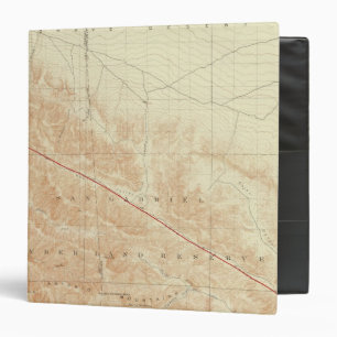 San Antonio quadrangle showing San Andreas Rift Binder