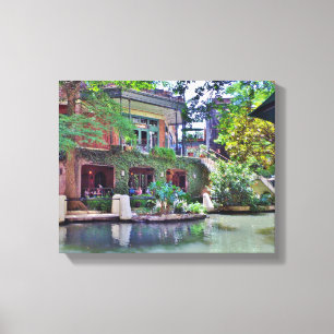 San Antonio Riverwalk Canvas Print