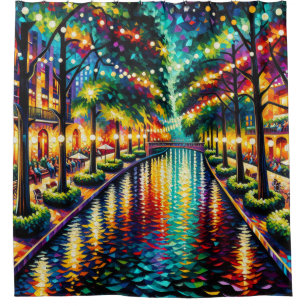 "San Antonio Riverwalk: Christmas Ambiance"