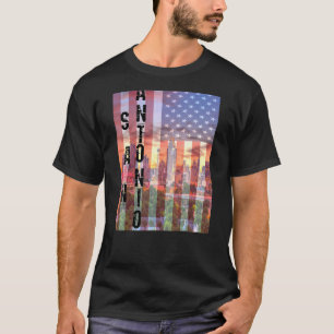 San Antonio Skyline Texas T-Shirt