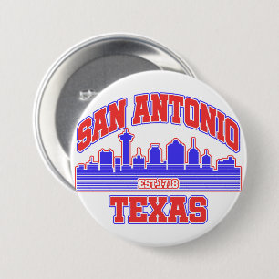 San Antonio,Texas 3 Inch Round Button